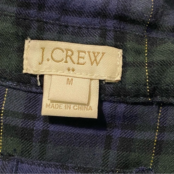 J.Crew Factory Top Women’s Size Med Long-sleeve Button Down‎ Whimsigoth - Picture 3 of 13